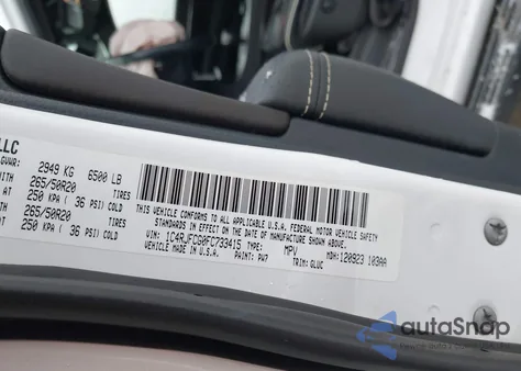 2015 Jeep Grand Cherokee Overland from USA, damaged, VIN 1C4RJFCG0FC733415